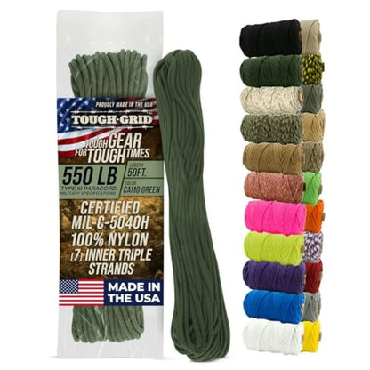 550lbs Nylon Parachute Cord