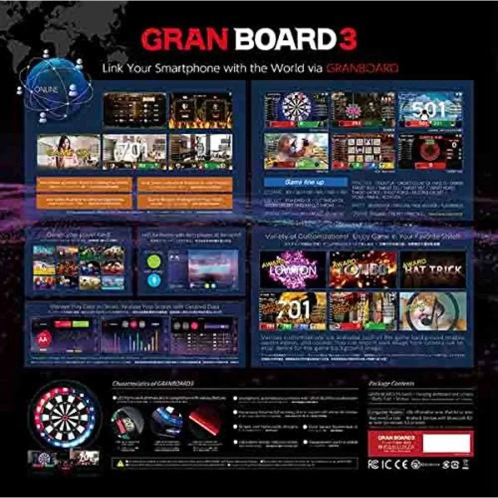 Bluetooth Electronic Dartboard