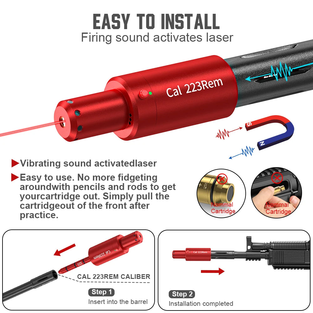 223REM multifunctional magnetic red green light trainer