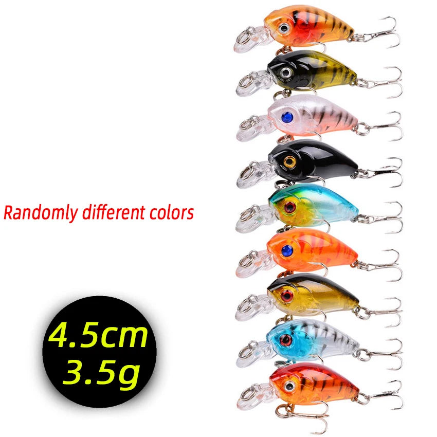 Random Minnow Fishing Lure set