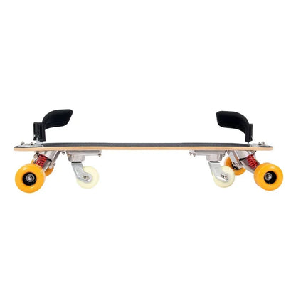 Land snowboarding male and female simulation skiing practice board snowboarding