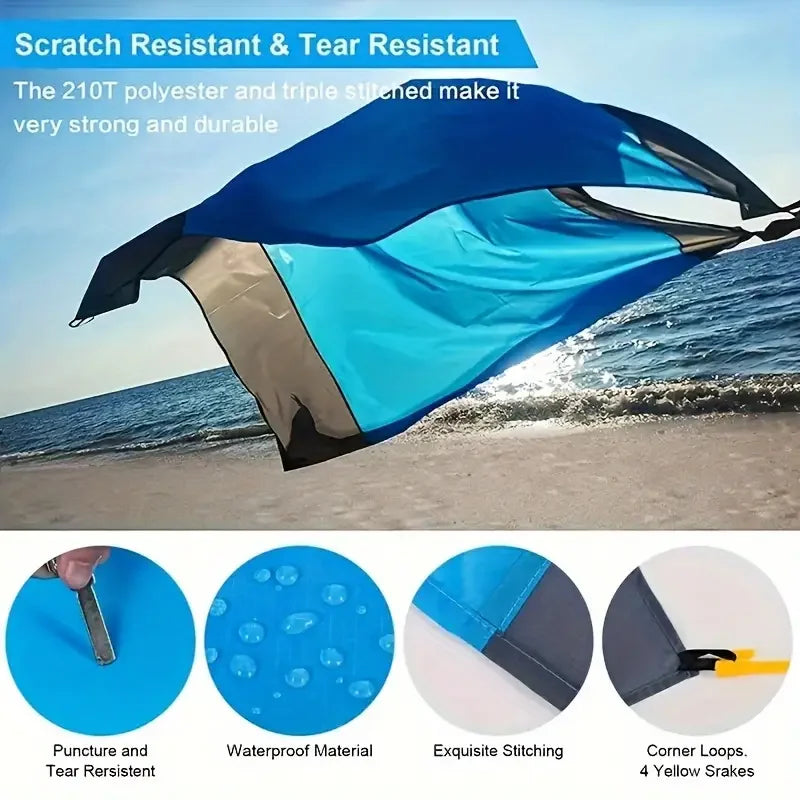 All-Season Outdoor Waterproof Beach Blanket