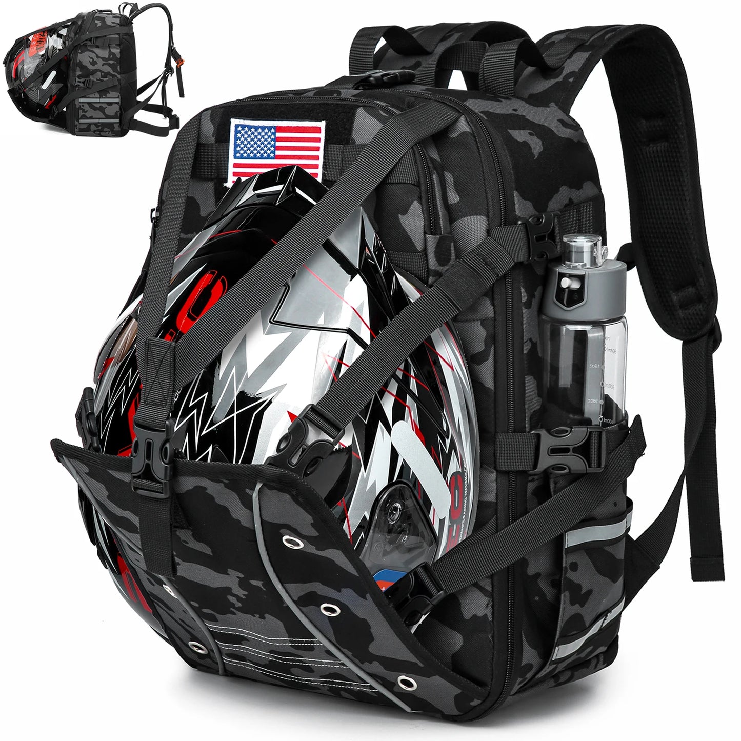 Riding Helmet Backpack