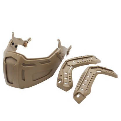 Tactical Helmet Half Face Mask
