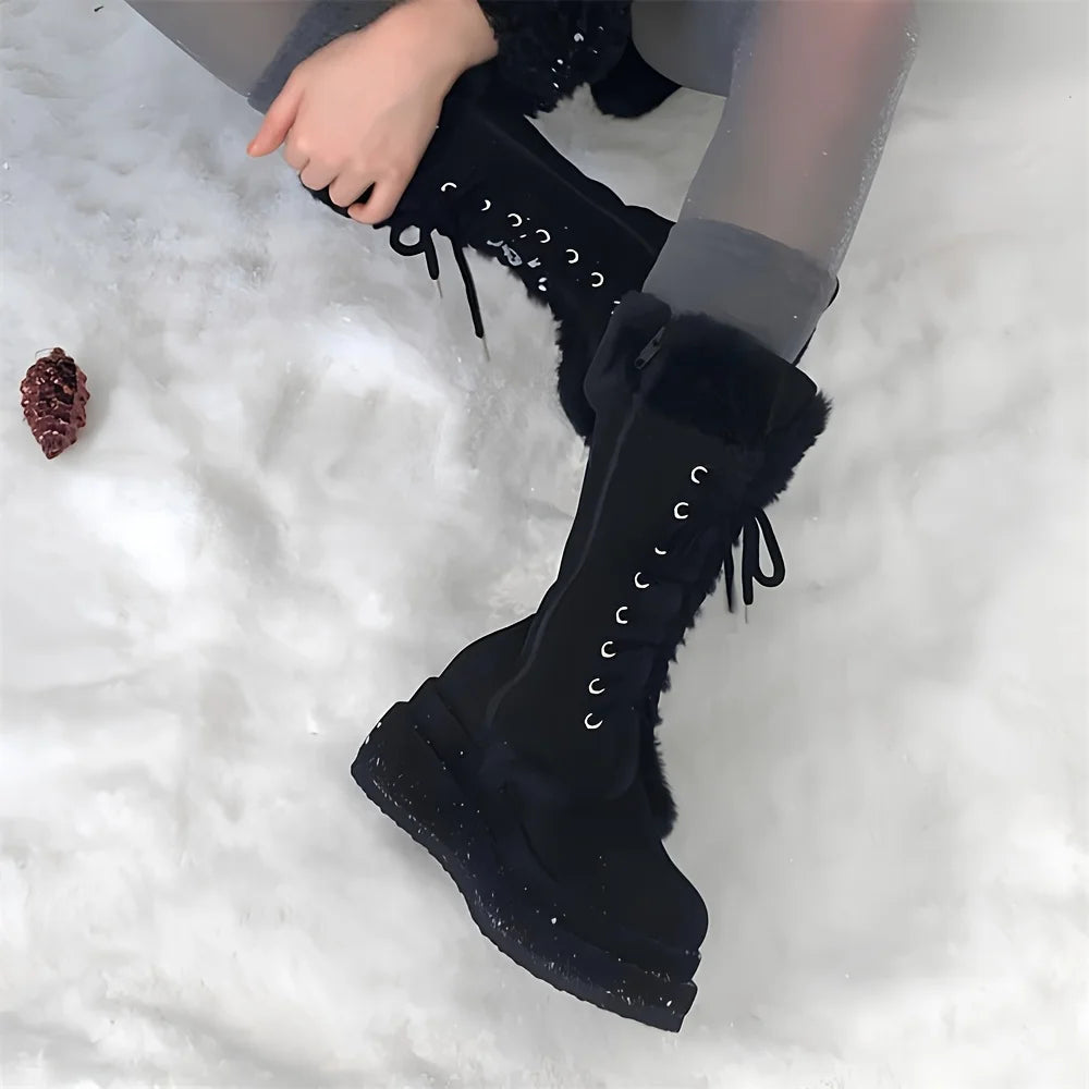 Women's Mid Calf Snow Boots