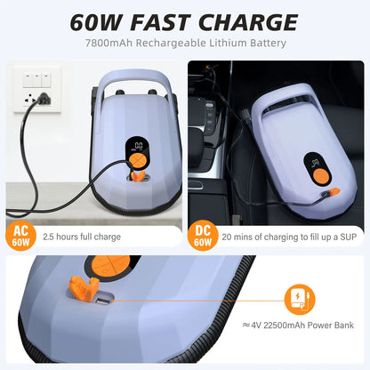 Electric Air Pump with Battery