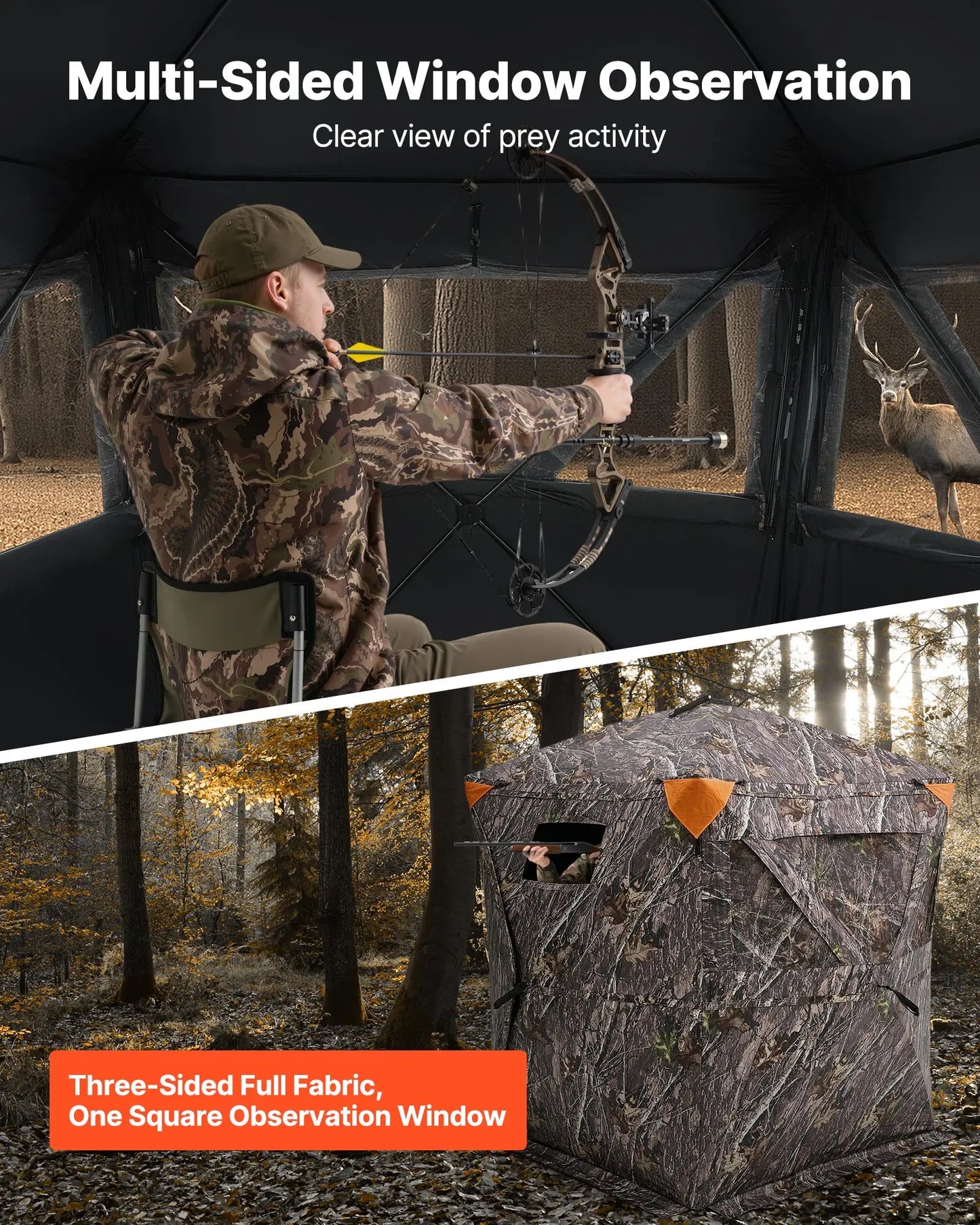 See Through Ground Blind,