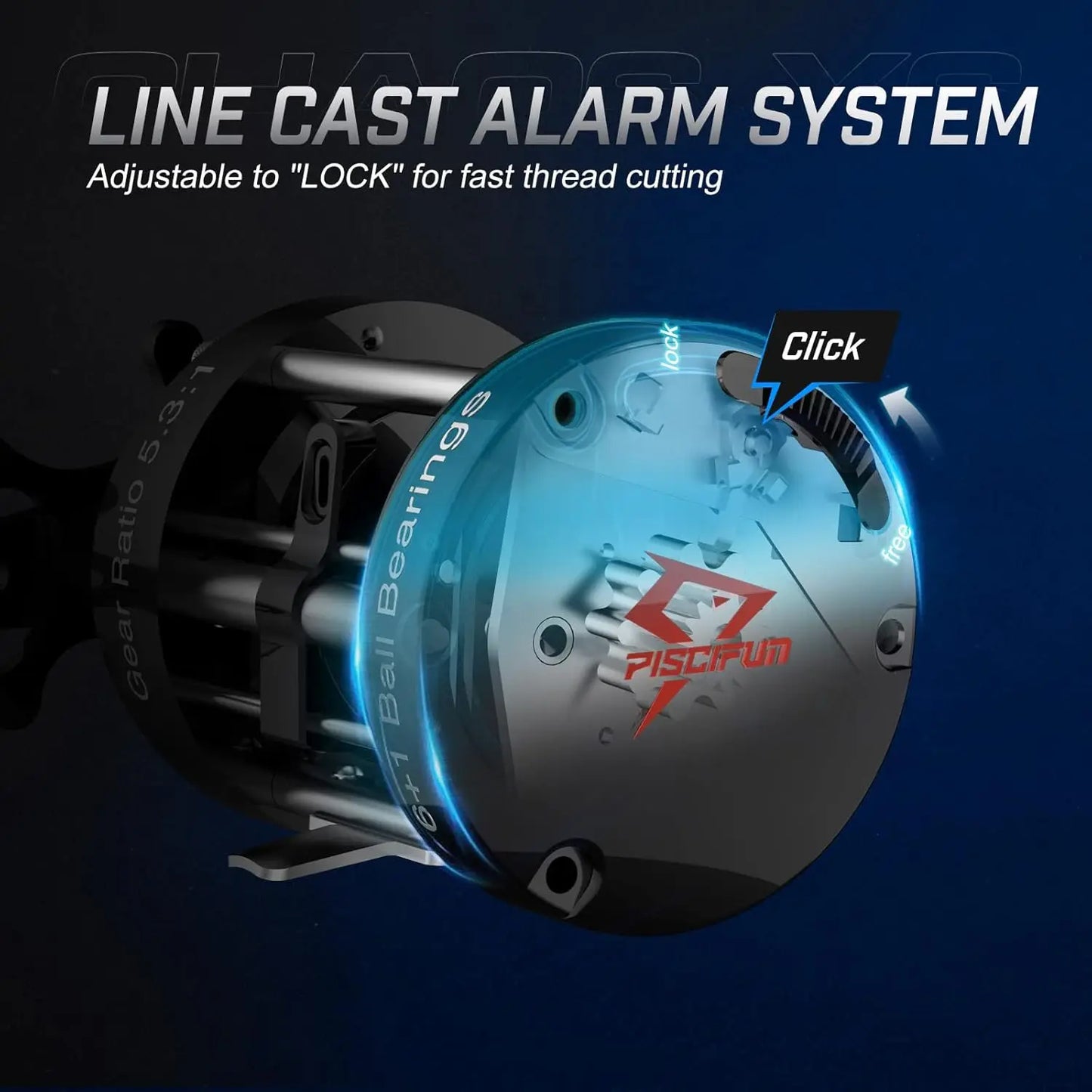Baitcasting Fishing Reel,