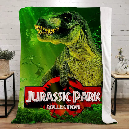 Jurassic Park Thick Blanket