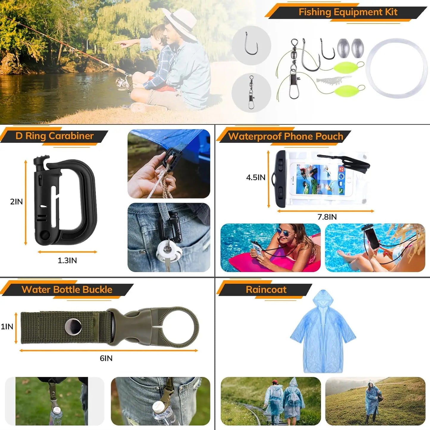 250-Piece Survival Kit