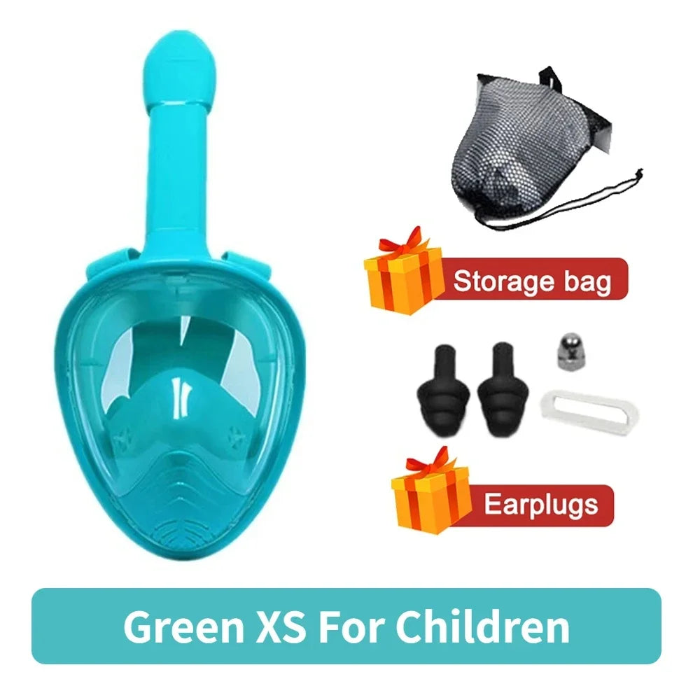 Full Face  Swimming Mask Set